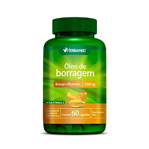 Óleo de Borragem 60 Caps 500mg