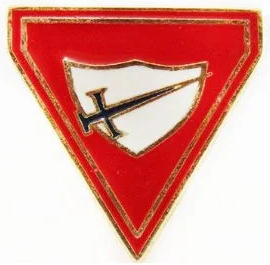 PRENDEDOR TRIANGULO D3 - METAL - 3 ANEIS