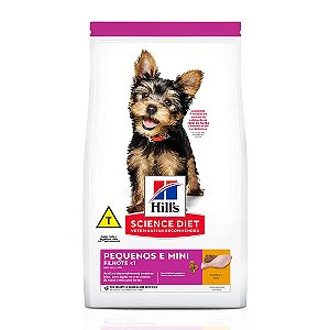 Ração Hills Science Diet Cães Filhotes Pequenos e Mini Frango 6 kg