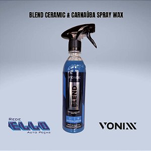 Blend Ceramic & Carnaúba Spray Wax 500 ml Vonixx em Sumaré
