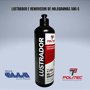 Lustrador e Removedor de Hologramas Politec 500g em Sumaré