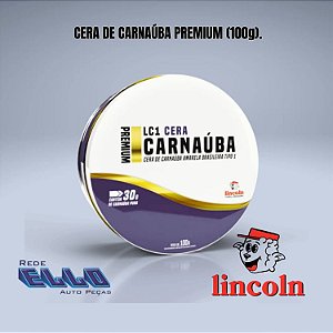 Cera de carnaúba premium Lincoln 100g em Sumaré