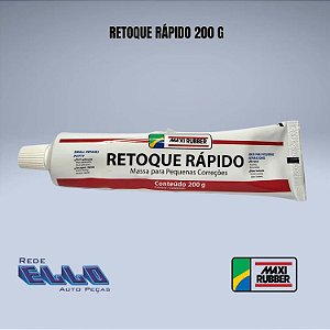 Massa para retoque rápido Maxi Rubber 200g em Sumaré