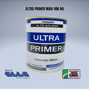 Fundo Ultra Primer auto Sólidos 900 ml Maxi Rubber em Sumaré