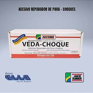 Veda Choque adesivo reparador de para choque Maxi Rubber em Sumaré