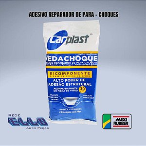 Veda Choque Carplast adesivo reparador de para choque Maxi Rubber em Sumaré