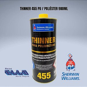 Thinner 455 900 ML para diluição PU e Poliéster Lazzuril em Sumaré