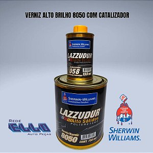 Verniz PU 8050 alto sólido com catalizador Lazzuril em Sumaré