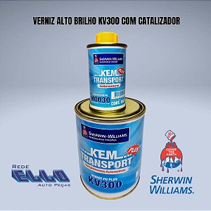 Verniz PU KV 300 alto sólido com catalizador Lazzuril em Sumaré