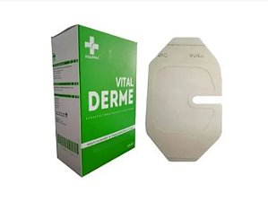 Curativo Transparente Com Fenestra Estéril 10cm x 12cm Unidade - Vital Derme