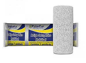 Polarfix - Atadura Gessada Branca 15cm x 3m Unidade