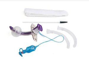 Cânula de Traquestomia da Portex com Balão Supra Cuff e Cânula Interna Blue Line Ultra 8.5mm 100.870.085