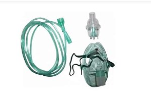 Kit Nebulizador Oxigênio Infantil  (Vital Gold)