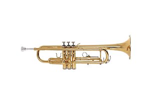 Trompete Zellmer ZTR-300L - Afinação Bb (Sib)