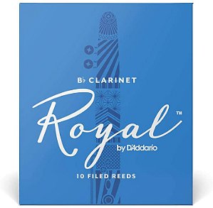 Palheta Royal Clarinete Bb 2,0 (caixa c/ 10)