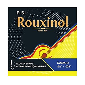 Encordoamento Rouxinol Cavaquinho Aço R-51