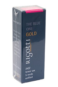 Palheta Rigotti Gold Jazz Sax Tenor 2,0 Medium (caixa c/ 05)