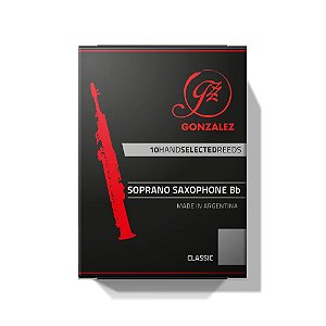 Palheta Gonzalez Classic Sax Soprano 2,0 (caixa c/ 10)