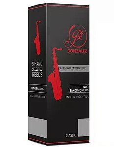 Palheta Gonzalez Classic Sax Tenor 2,5 (caixa c/ 05)