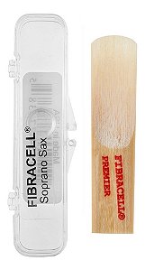 Palheta Fibracell Premier Sax Soprano 3,0