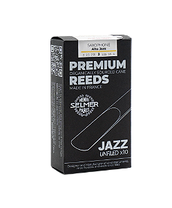 Palheta Selmer Premium Jazz Sax Alto 2,5 (caixa c/ 10)
