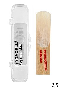 Palheta Fibracell Premier Sax Soprano 3,5