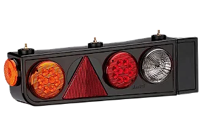 Conjunto traseiro Randon LED com triângulo