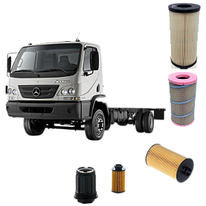 KIT TROCA DE FILTRO REVISÃO GERAL COM TODOS OS FILTROS PARA CAMINHÃO MB ACCELO 1016