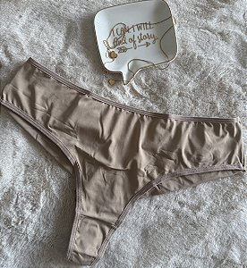 Calcinha fio duplo chocolate  G