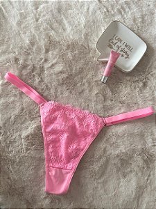 Calcinha fio dental com regulagem pantera tam GG