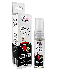 Spray para massagem corporal 15ml morango - cereja - extra forte