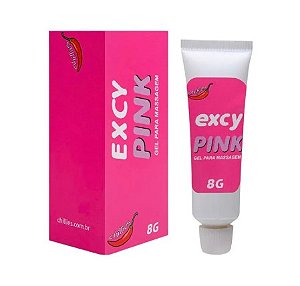 Excy pink gel para massagem - 8g