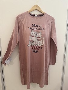 Camisola Pzama Rosê tam M