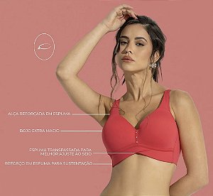 Sutiã bojo soft com lateral larga