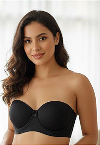 Sutiã tomara que caia com alças removíveis