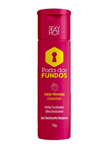 Gel Comestivel facilitador anal - 15g