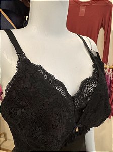 Camisola amamentação com abertura parcial
