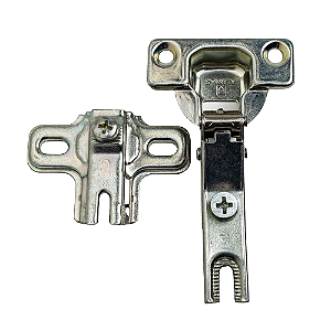 Dobradiça Curva 26mm Albras – Para Portas Semi-Sobrepostas