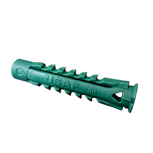 Bucha 8mm para Tijolo Baiano Usaf U-TB1 Verde (100un)