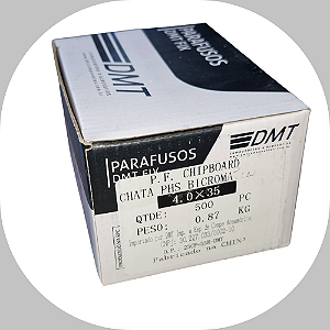 Parafuso Phillips DMT 4.0x35 Caixa c/500 unidades