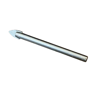 Broca para Vidro e Cerâmica 8mm MTX – Ponta de Metal Duro