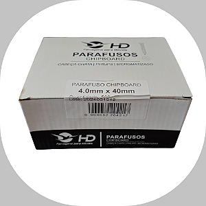 Parafuso Phillips HD Ferragens 4.0x40 Caixa c/500 unidades
