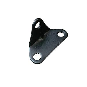 Kit Mini Cantoneira Preta 3 Furos – Para Nichos e Prateleiras