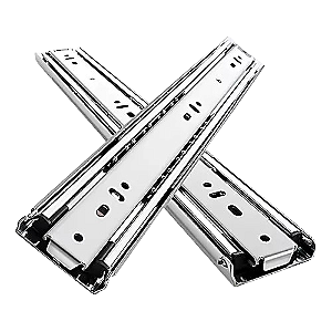 Corrediça Telescópica Larga 45mm (Par) – Reforçada para 45kg