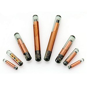 Tag de vidro com microchip de qualidade