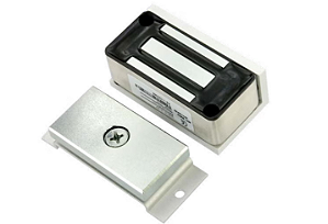 Fechadura Eletroímã ASSA ABLOY Controle de Acesso 80 Libras 12V - 80F - Inox