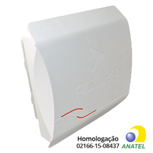 LEITOR UHF ACURA EDGE-30R+ (AUTOID - WIEGAND / ABATRACK II) COM INJETOR POE