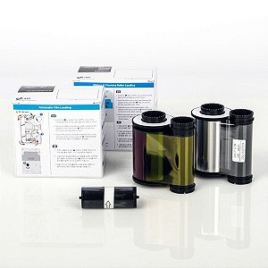 SMART-81 YMCK / Fita de cor / e pacote de filme de retransferência / 500 imagens IDP-653547