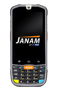 Leitores de computador móveis robustos HID Janam XM75+