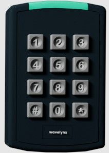 Leitor de Proximidade com Teclado Serial/Wiegand Waveylynx com HF (13,56 MHz) + Prox (125 kHz) + Mobile ET25-7WS